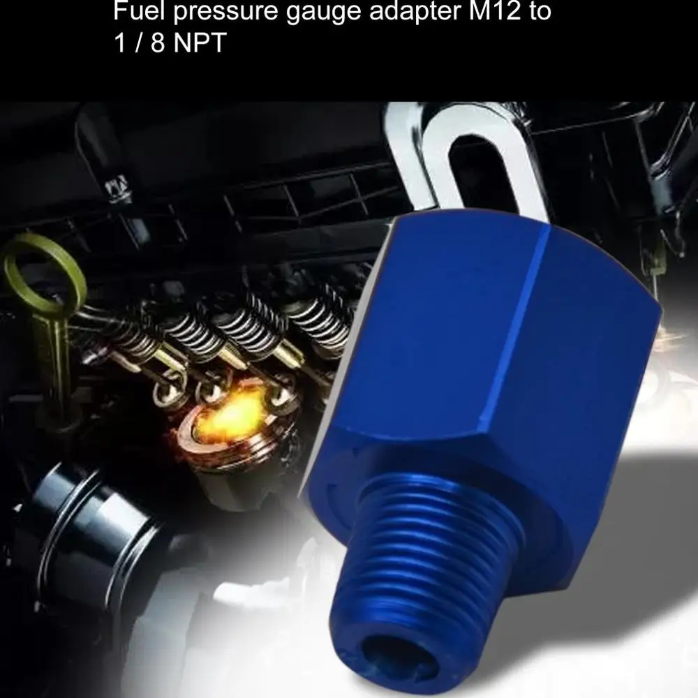1/8 Npt штекер для M12X1.25 женский Шланг Концевой порт конверсионные фитинги из сплава аксессуары для ремонта и модификации автомобилей