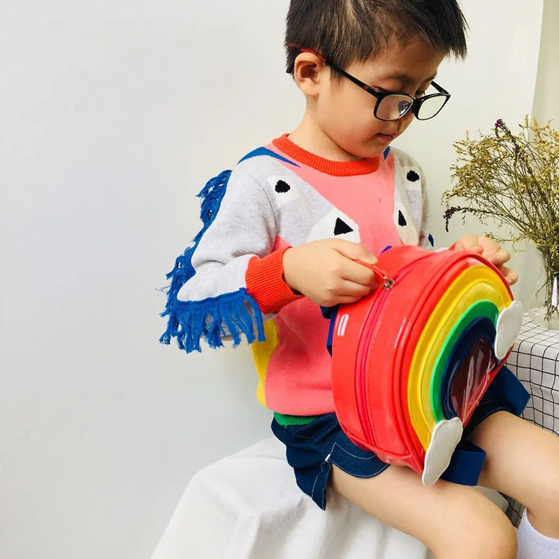 Ha Dad/домашний свитер ярких цветов с надписью «My Little»; стильный осенне-зимний свитер; осенне-зимний крутой свитер