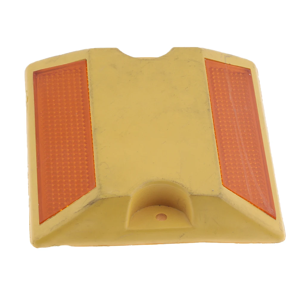Road Reflectors Street Pavement & Asphalt Stud Markers Great for Speed Bumps