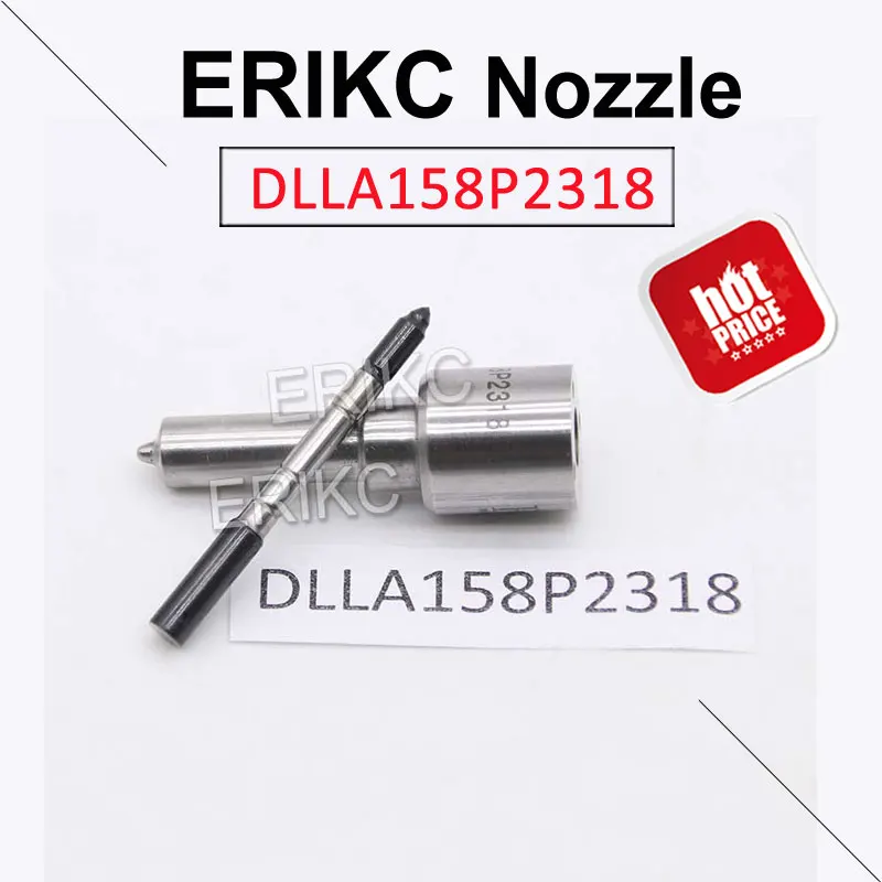 ERIKC DLLA158P2318 Форсунка для дизельного инжектора высокого давления 0433172318 полная