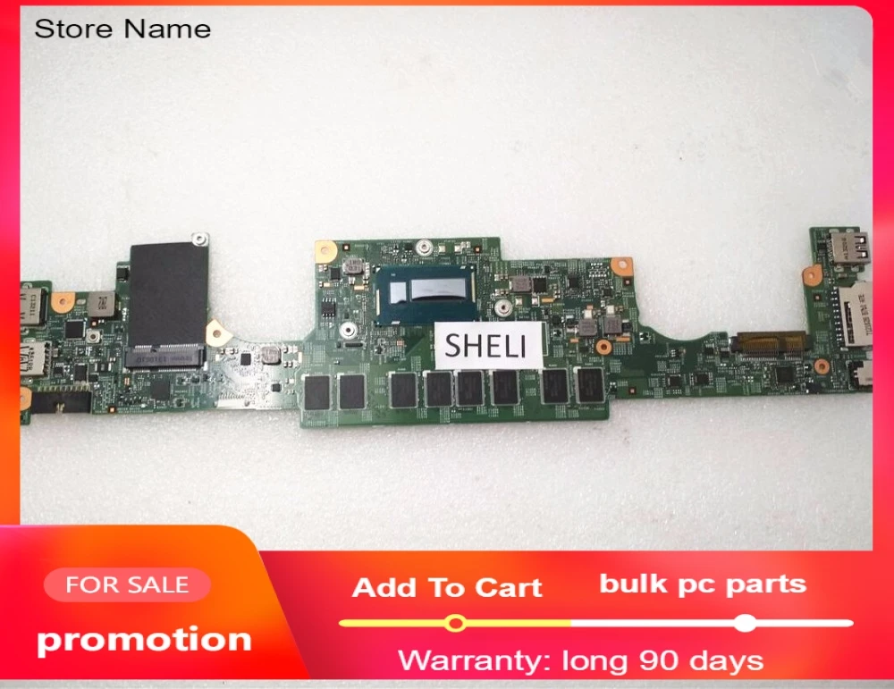 

SHELI DOH40 For Dell 7437 Motherboard with I7-4500U CPU