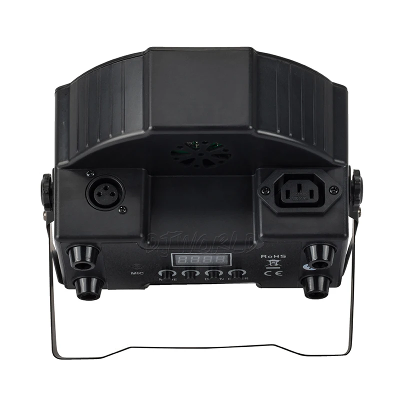 Djworld беспроводной пульт дистанционного управления 7x18 Вт RGBWA UV 6в1 смешивание цвет света для DJ диско бартдей вечерние Семейные бальные