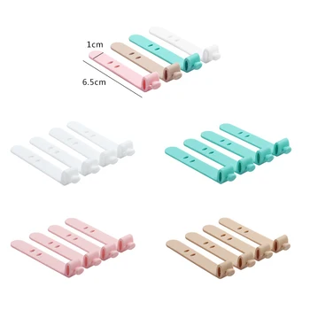 

4pcs Silicone Cable Winder Earphone Data Line Mouse Keyboard Cable Cord Organizer Wire Wrapped Cord Line Storage Holder Winder