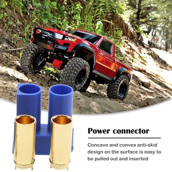 

EC6 10 sets of Aircraft connector plug Male and female banana plug 0ML battery plug connector power connector