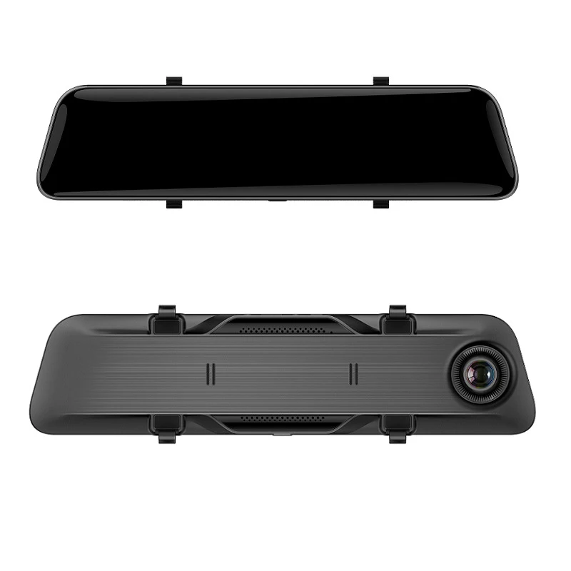Ips 12 дюймов видеорегистратор, зеркало заднего вида Dashcam с FHD 2K+ 1080P двойной объектив контактный экран зеркало видеорегистратор с чипом HAISI 3556 W