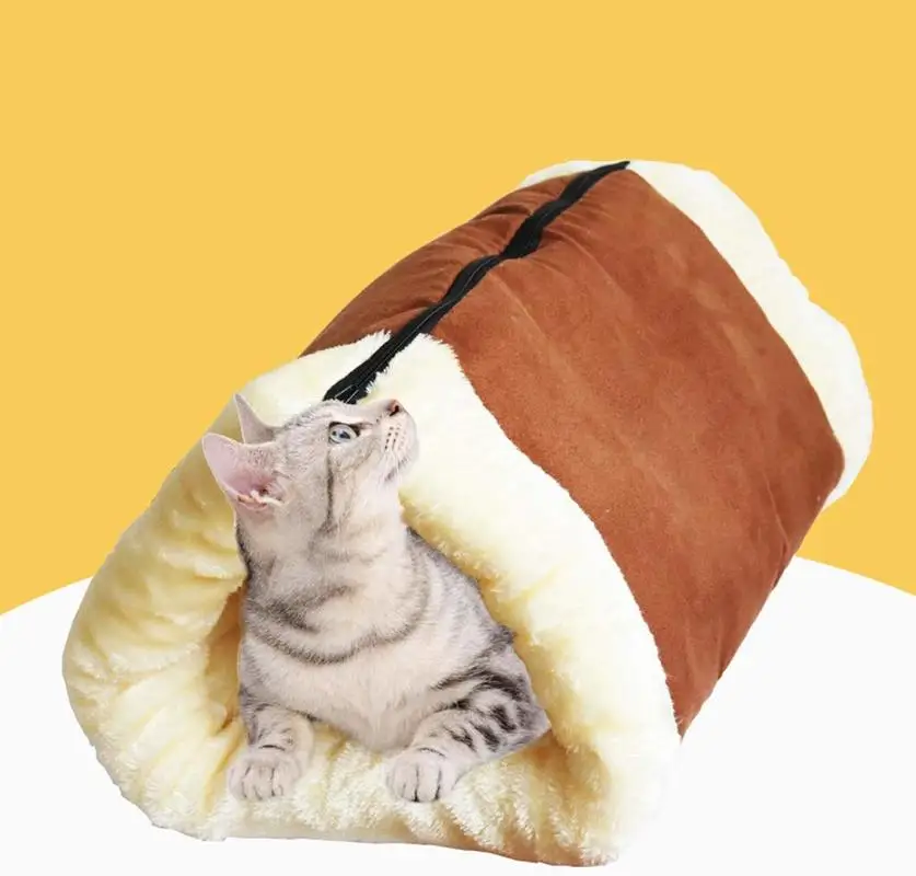 

New Pet supplies cat nest cat sleeping bag cat litter tunnel nest can provide four seasons pet nest pad cat and dog universal