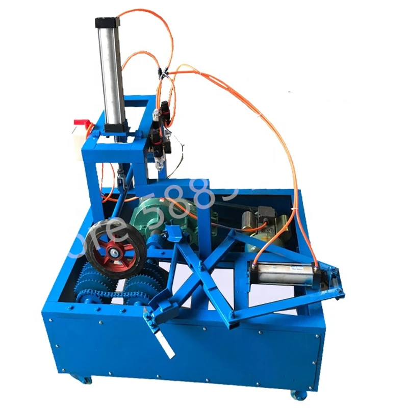 Double Sidewall Tire Cutting Machine Semiautomatic Truck Tire Sidewall