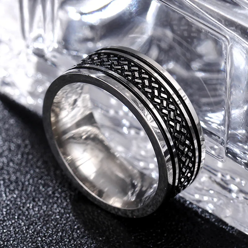 Горячее кольцо из нержавеющей стали мужские титановые кольца для женщин модные ювелирные изделия OC55