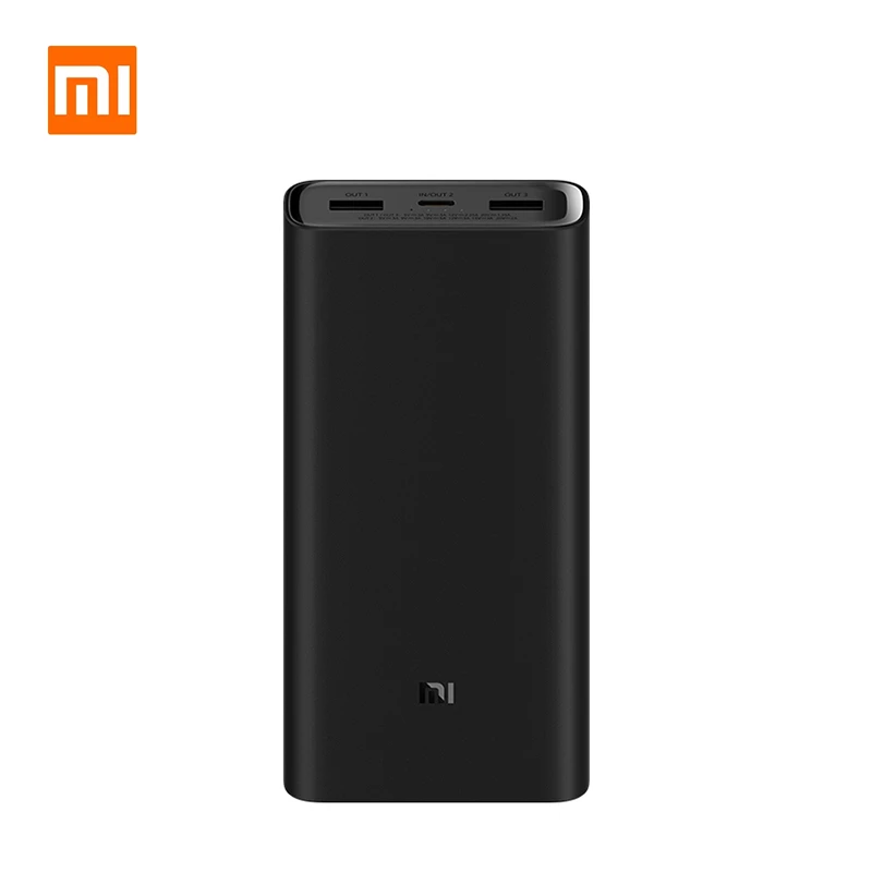 

Original Xiaomi PowerBank 3 Pro 20000mAh USB-C Dual USB 50W Flash Charge Power Bank for iPhone 11 Pro XR Laptop Xiaomi Huawei