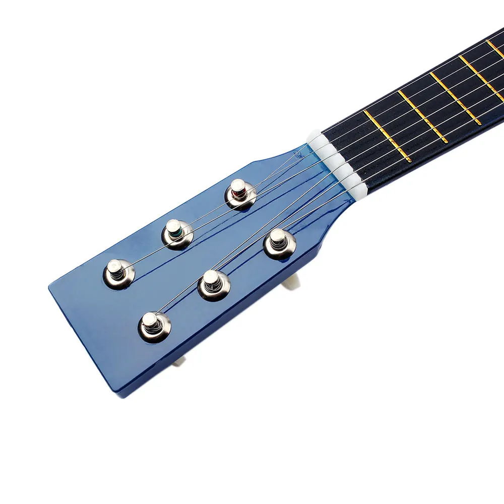 Крепкая 2" 6 струн Студенческая укулеле дети игрушечные гитары детская Гитара Детские Музыкальные инструменты Акустическая гитара руки-на способности