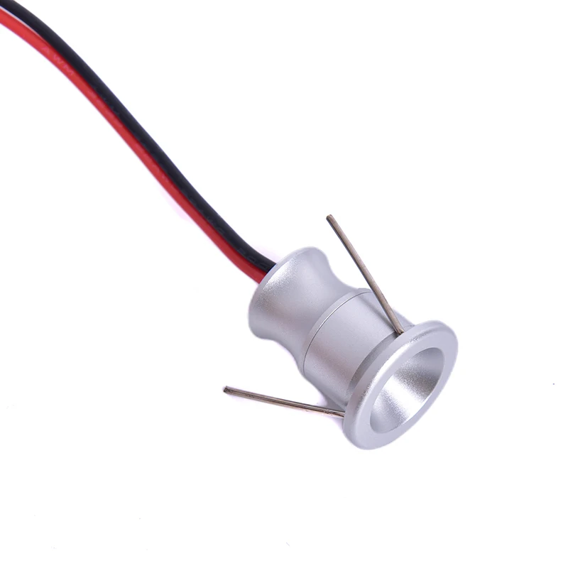 12V Led точечный светильник шкаф мини Точечный светильник IP65 Водонепроницаемый Утопленный вниз светильник шкаф витрина Дисплей светильник 1 Вт Алюминий тела