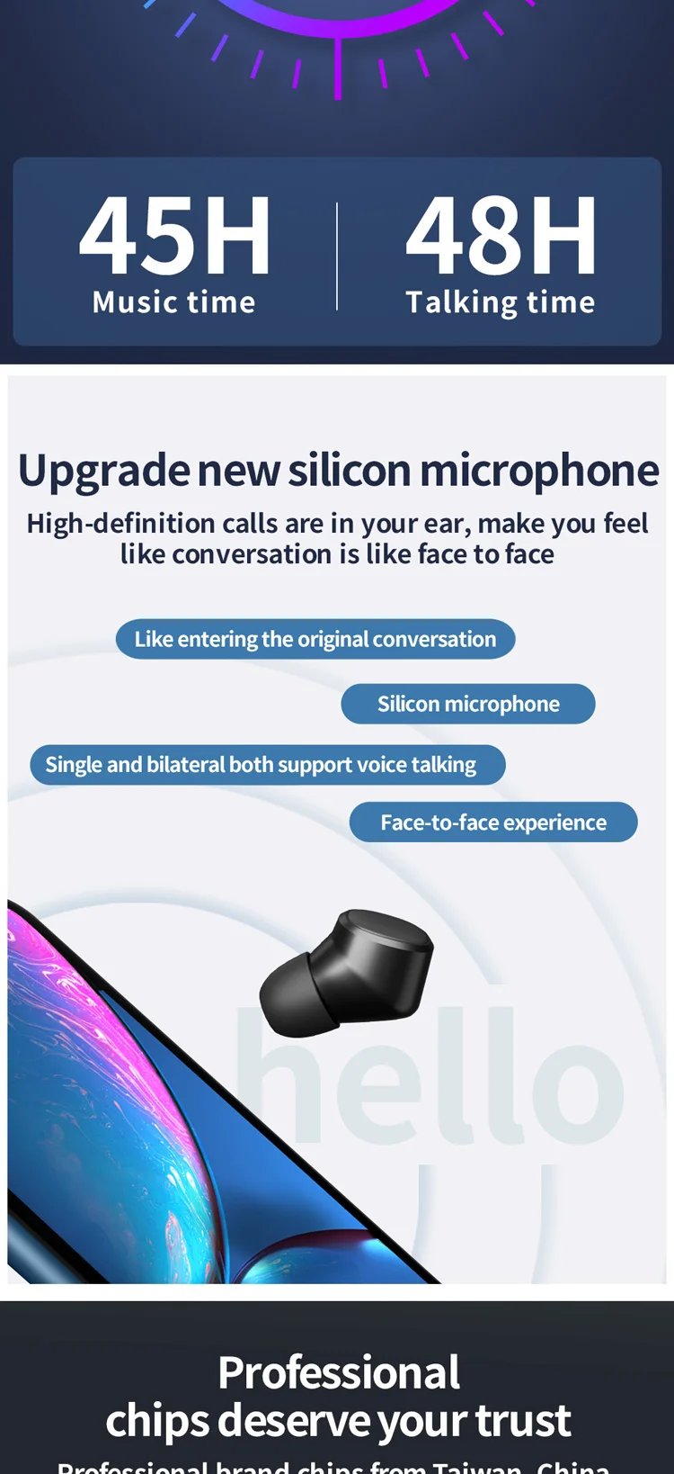 Picun W5 TWS Bluetooth наушники мини портативные невидимые беспроводные наушники Spotrs водонепроницаемые BT5.0 стерео наушники
