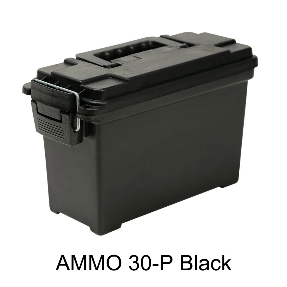 2PCS Plastic Ammo Box Military Storage Ammo Can Lightweight High Strength  Ammo Accessory Crate Storage Case Tactical Bullet box - AliExpress