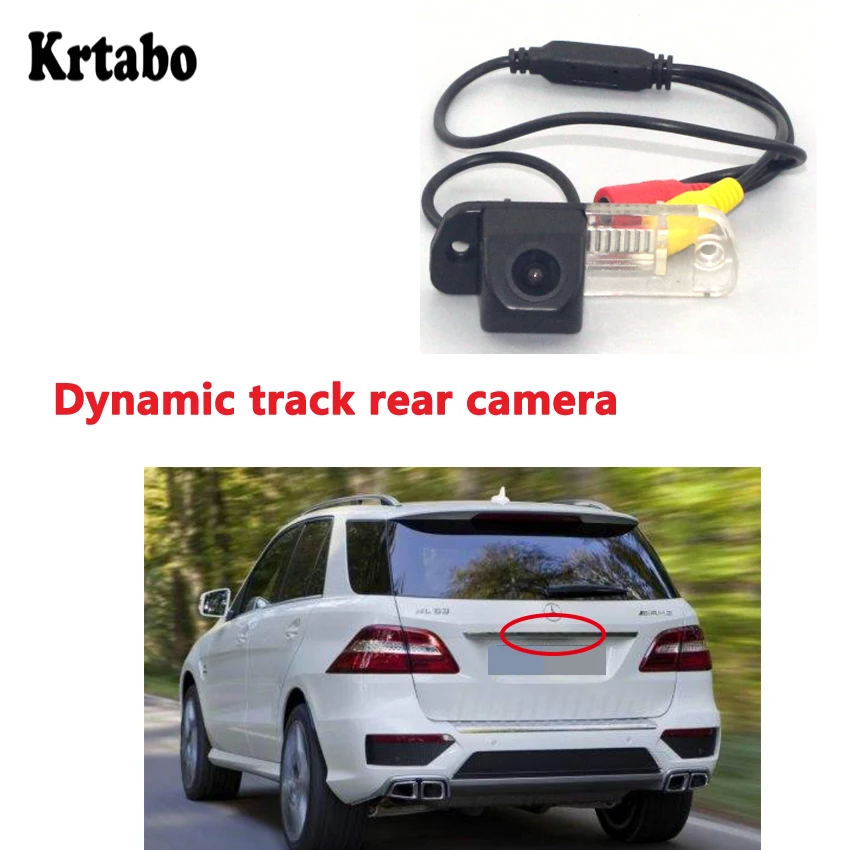 Krtabo для Mercedes Benz MB ML350 ML300 ML250 ML63 AMG 2012 2013 Full Hd Водонепроницаемая резервная камера обратного парковки