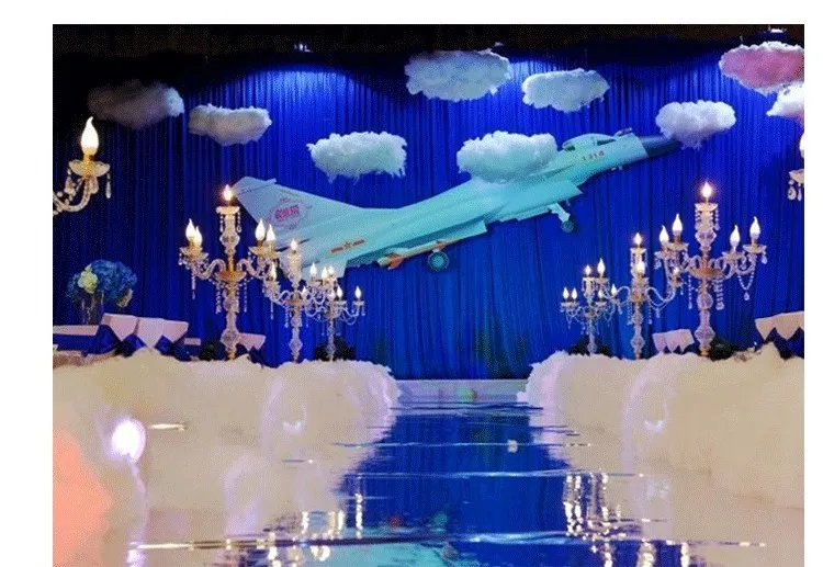 Artificial Cotton Clouds Decoration White 3D Ceiling Interior Cloud Decor Living Room DIY Wedding Party Decoration Props