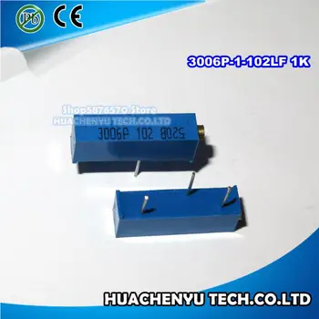 

100Pcs Adjustable resistance 3006P-1-102LF 1K DIP3 New and origianl