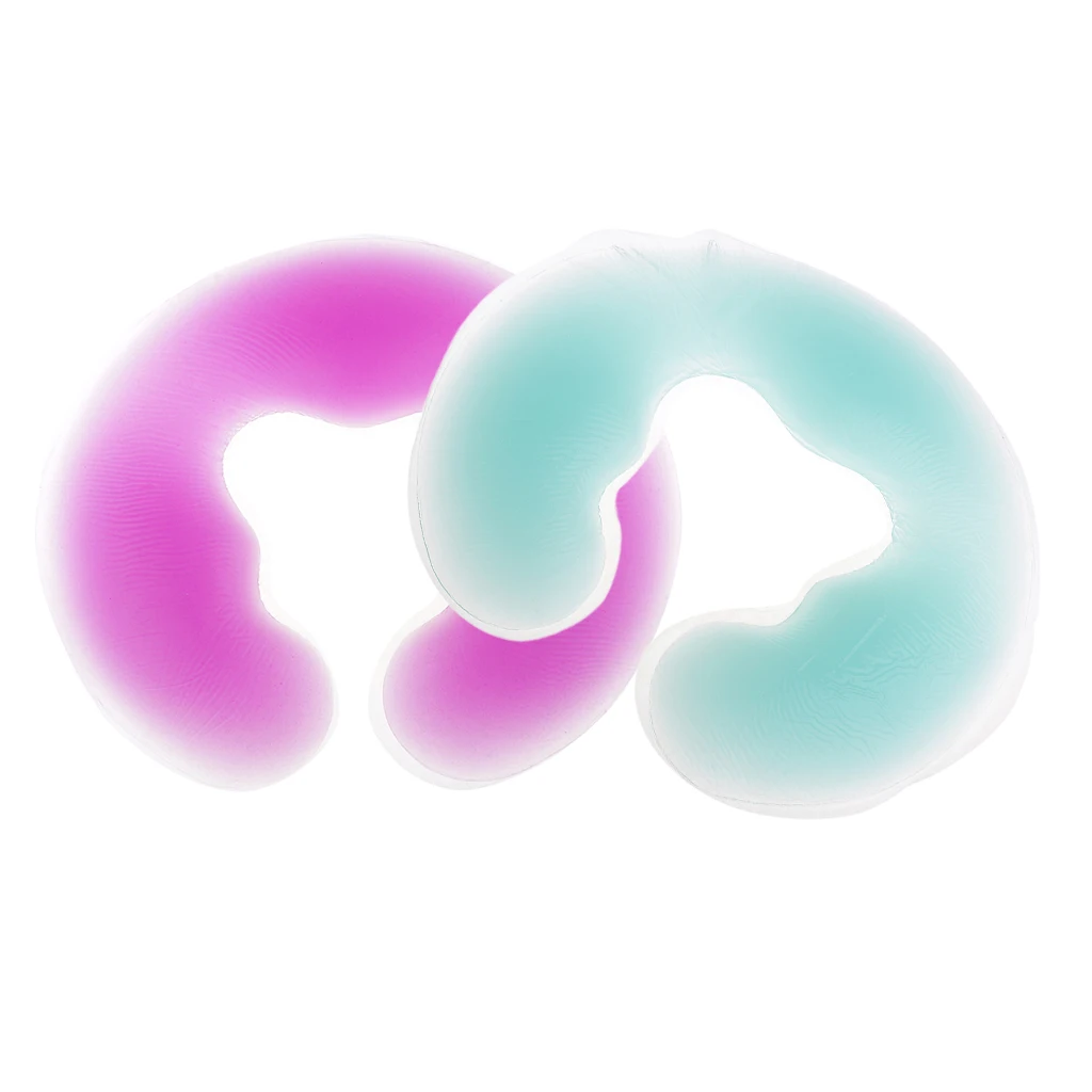 Salon SPA Massage Bed Silicone Face Pad Relax Cushion Pillow