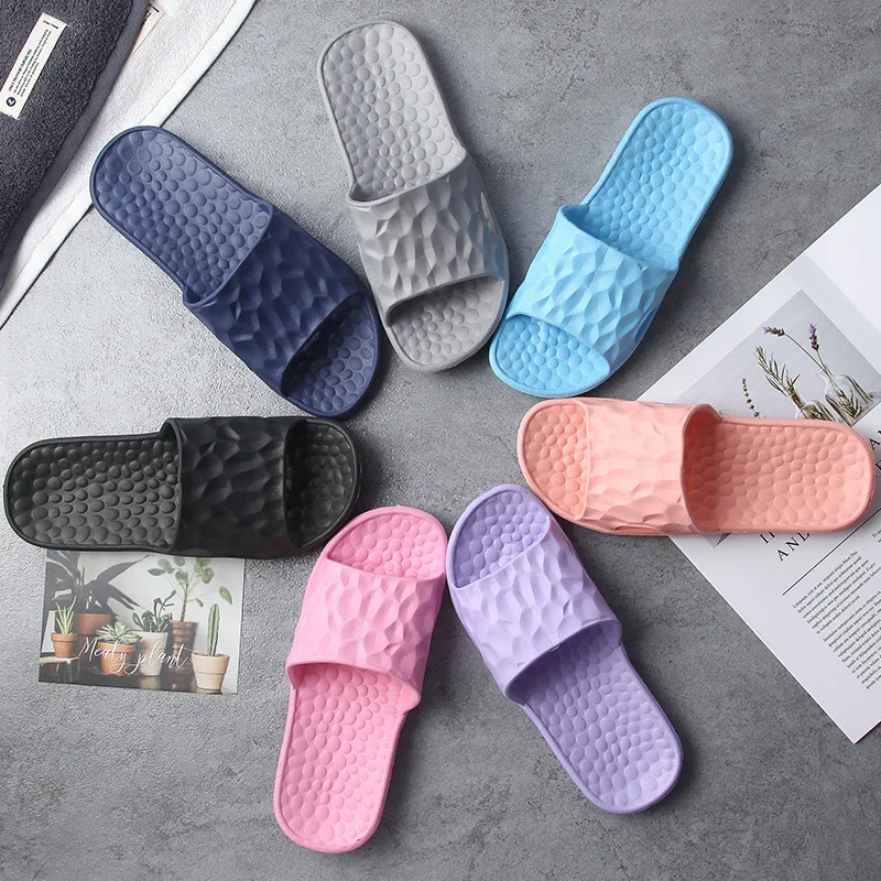 Flip-Flops Slipper Flat-Shoes Bathroom Zapatillas-De-Hombre Female Summer Women Indoor