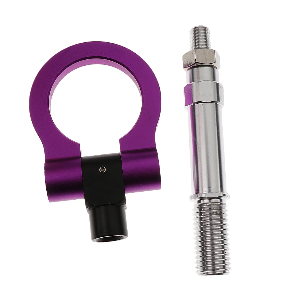 Aluminum Alloy Front Rear Bumper Racing Tow Hook for Mazda 3 2014-2016