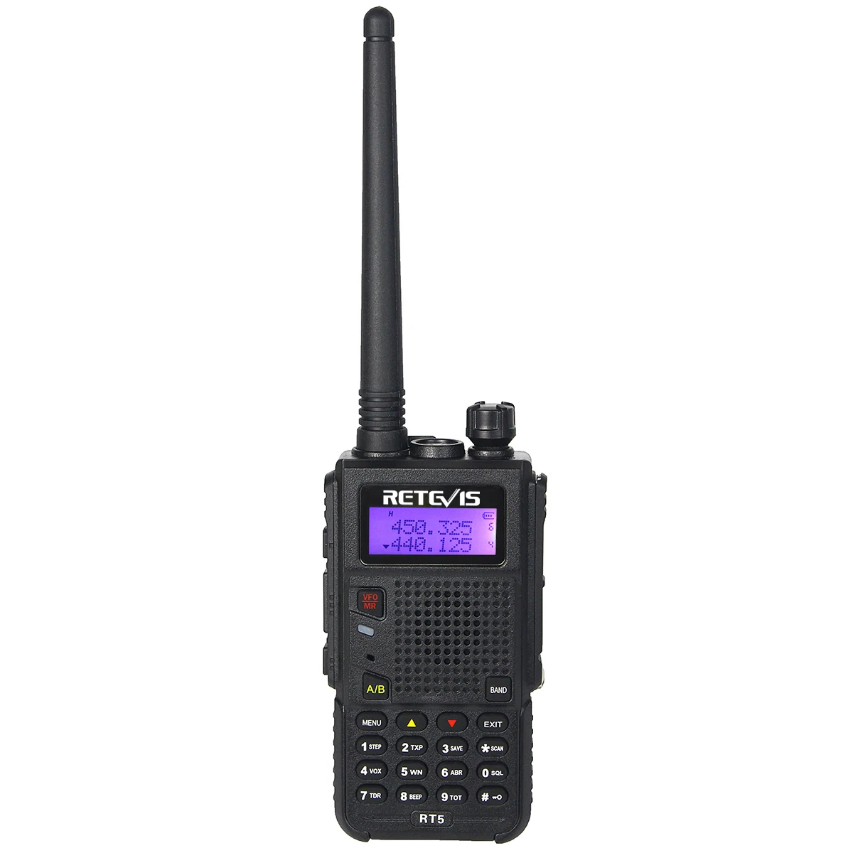 Рация 7 Вт Retevis RT5 128CH Двухдиапазонная VHF UHF радиостанции VOX fm сканер любительский cb Ham Радио коммуникатор КВ трансивер
