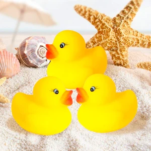 Brinquedos de Banho de Borracha do Pato com Baralho Flutuantes de Banho para Chá de Bebê Brinquedos de Água para Piscina Presentes para Meninos e Meninas Brinquedos Festas Peças 100 6 com baralho, brinquedos flutuantes de banho para