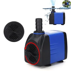 220-240v Ultra-quiet Submersible Fountain Pump Filter Fish Pond Aquarium Water Pump Water Tank Fountain Pump European Standard
