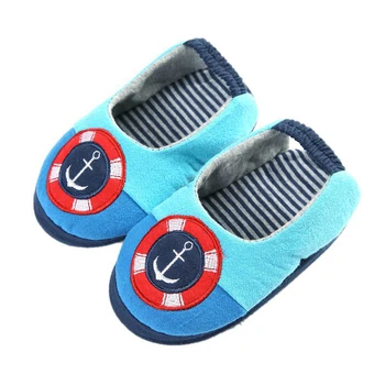 

Boys Girls Indoor Bedroom Winter Cotton Slipper Outdoor Baby Shoes Kids Slippers Children Home Shoes Baby Shoes