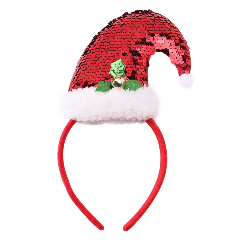 58 New Happy Christmas Hairbands For Women Girls Lovely Cartoon Santa Claus Snowman Antlers Tree Headband Fashion Hair Accessories - Цвет: 58