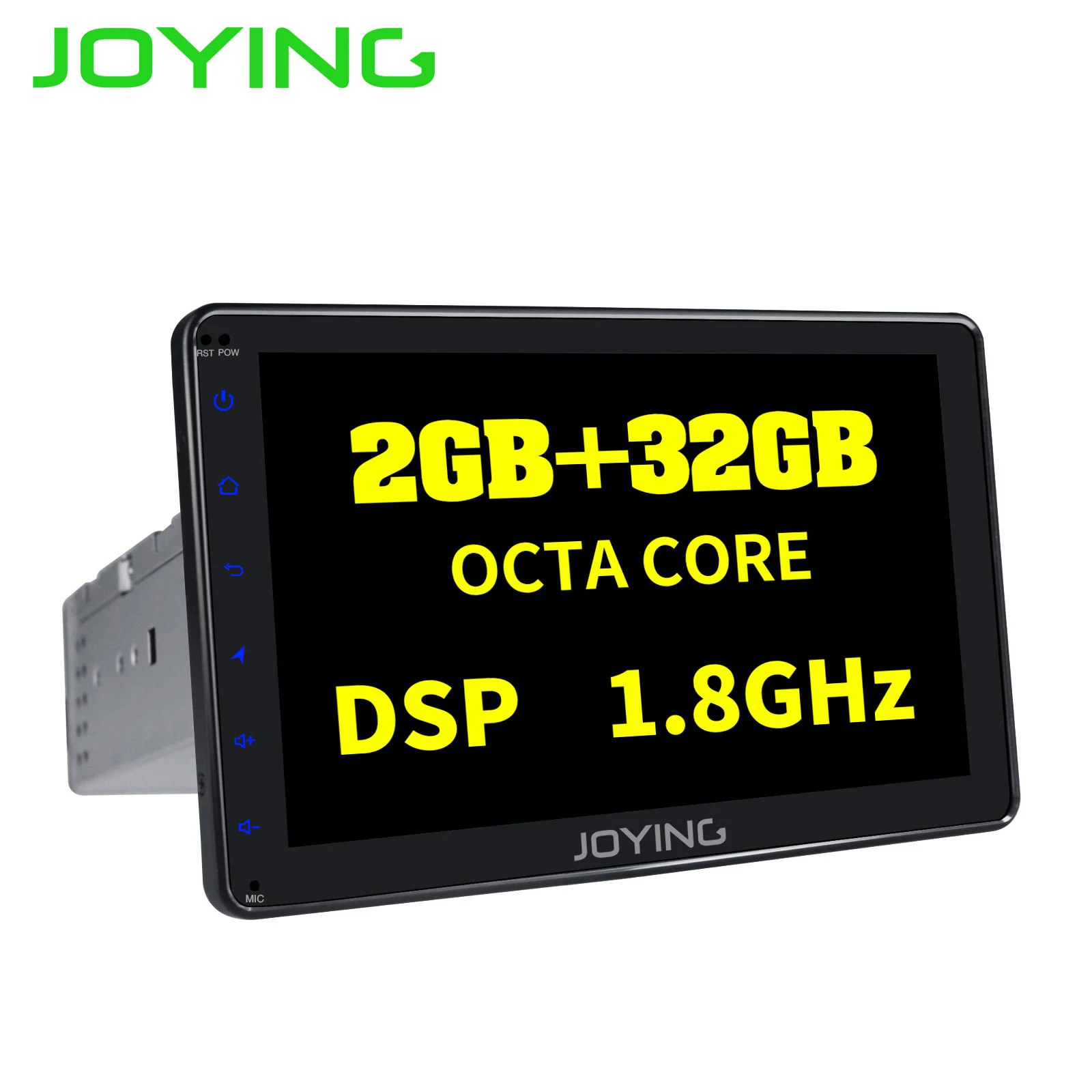 Sale JOYING Android 8.1 Car raido playe 1 din Octa Core head unit universal 8inch GPS Navigation SWC fast boot mirror link autoradio 5