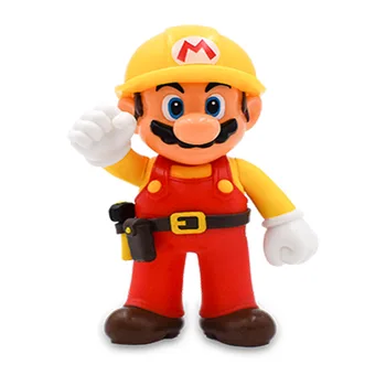 

13cm Super Mario Figures Toys Super Mario Bros Bowser Luigi Koopa Yoshi Mario Maker Odyssey PVC Action Figure Model Dolls Toy