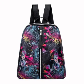 

2019 Women Printing Backpack Canvas Women Backpack School Bag For Teenage Girls Backpacks Casual Daily Durable Bags #731