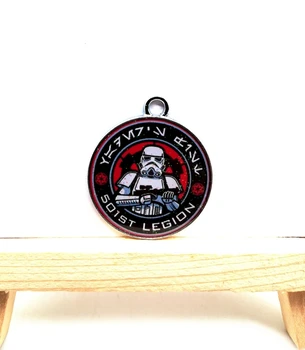 

20 pcs/ 50 pcs/ 100 pcs cartoon star wars head Charm Pendants DIY Jewelry Making Accessories