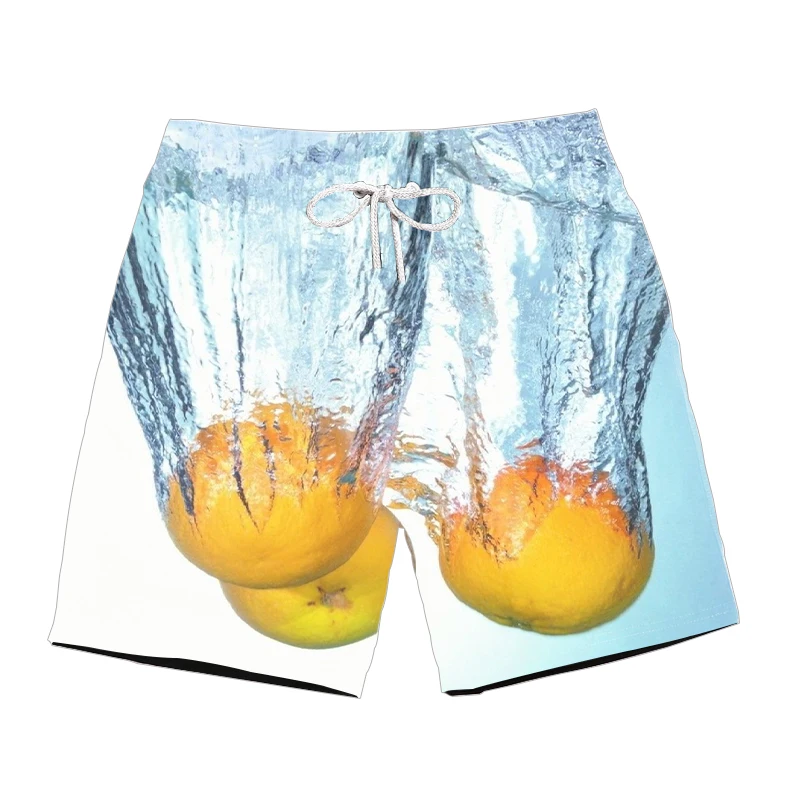 Shorts Men Summer Hot Sale Beach Shorts Homme Casual Style Loose Elastic Fashion Brand Clothing chocolate 3D Short Pants - Цвет: ZLC-DK-CD27