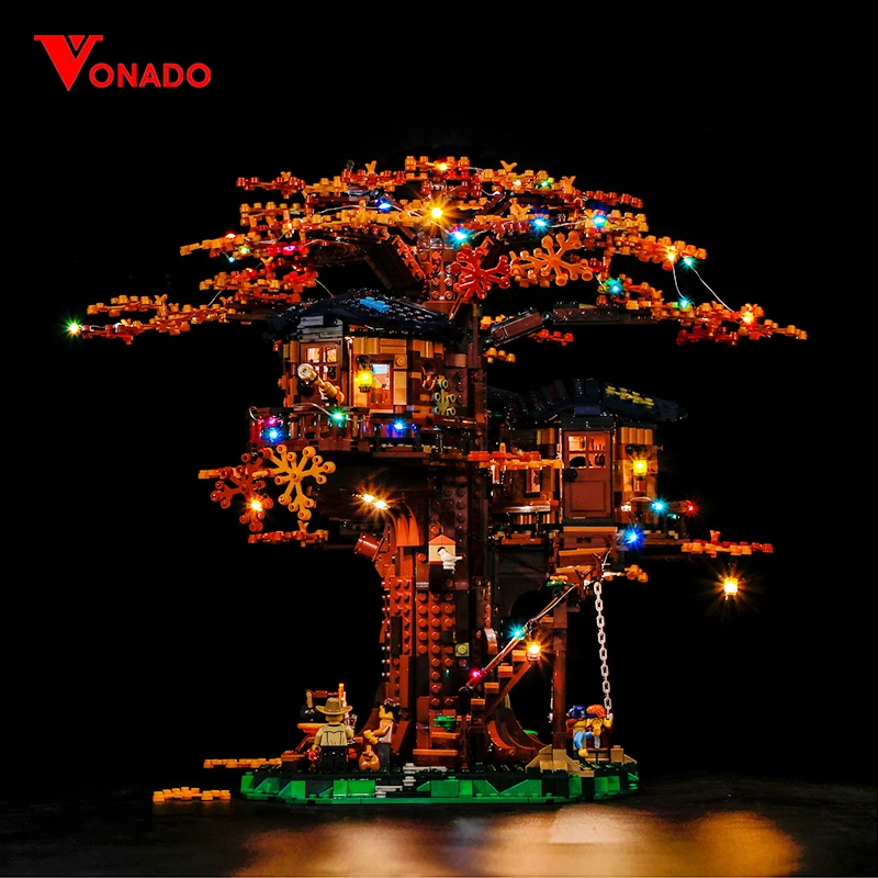 Vonado For Lego Ideas Creative 21318 Tree House Light Boys And
