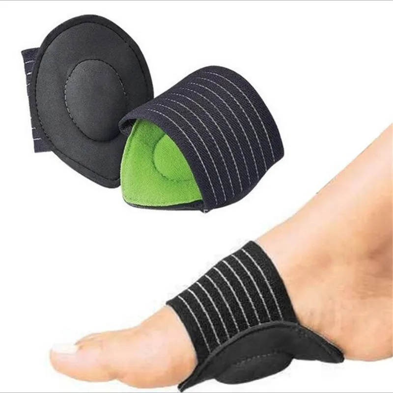 

1 Pair Orthopedic Adjuster Arch Support Orthotic Insole Flat Foot Flatfoot Corrector Pedicure Insoles Cushion Pad Foot Care