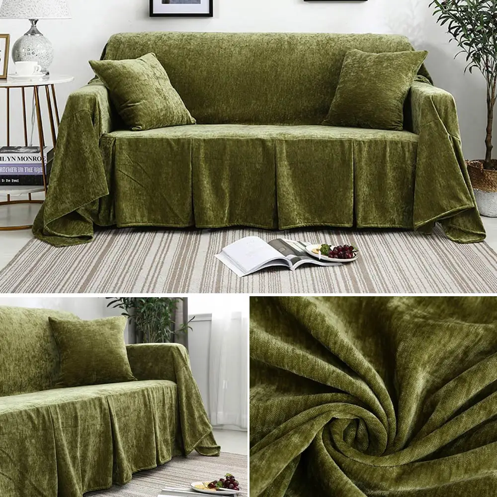 

Svetanya soft Sofa Towel 1234 L shape Sofa Cover