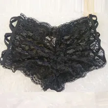 Womail, удобные открытые трусики размера плюс, женское белье, сексуальные Эротические трусики, бесшовные, низкая посадка, кружевное короткое нижнее белье для женщин