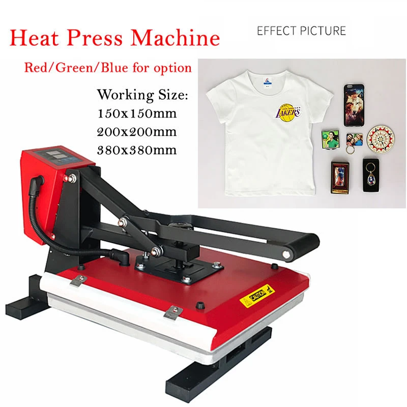 T shirt Label Heat Transfer Printer Heat Press Machine for T-shirt Shirt  Logo Brand Leather Mouse Pad Mobile Phone