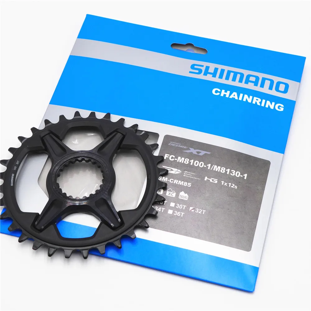 Shimano XT 12 Speed Single Gear Chainring M8100 SM-CRM85 M8200 SM