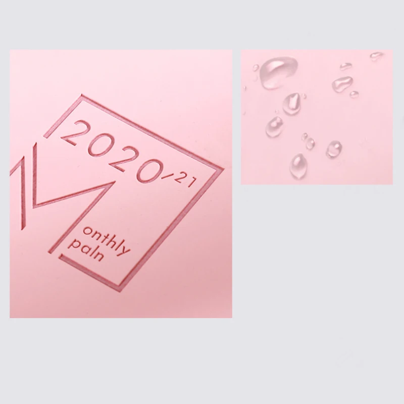 Календарь на 2021 год ежемесячный планировщик месяцев дневник кожаный ежедневник