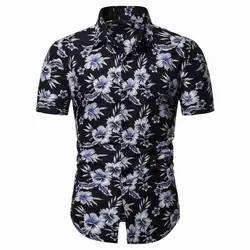 2019 летняя международная торговля EBay AliExpress Amazon Мужская рубашка с коротким рукавом рубашка с принтом крутая рубашка большого размера с