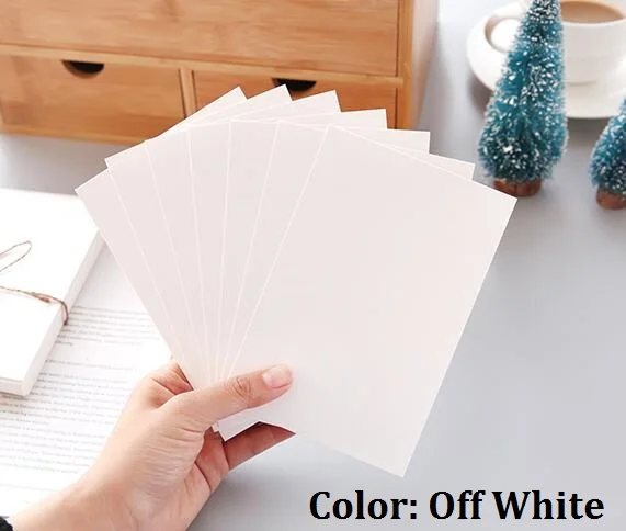 Size 10*15cm Blank White Postcard Matte Cardstock Thick Paper For Card  Making 10/50/100 - You Choose Quantity - AliExpress