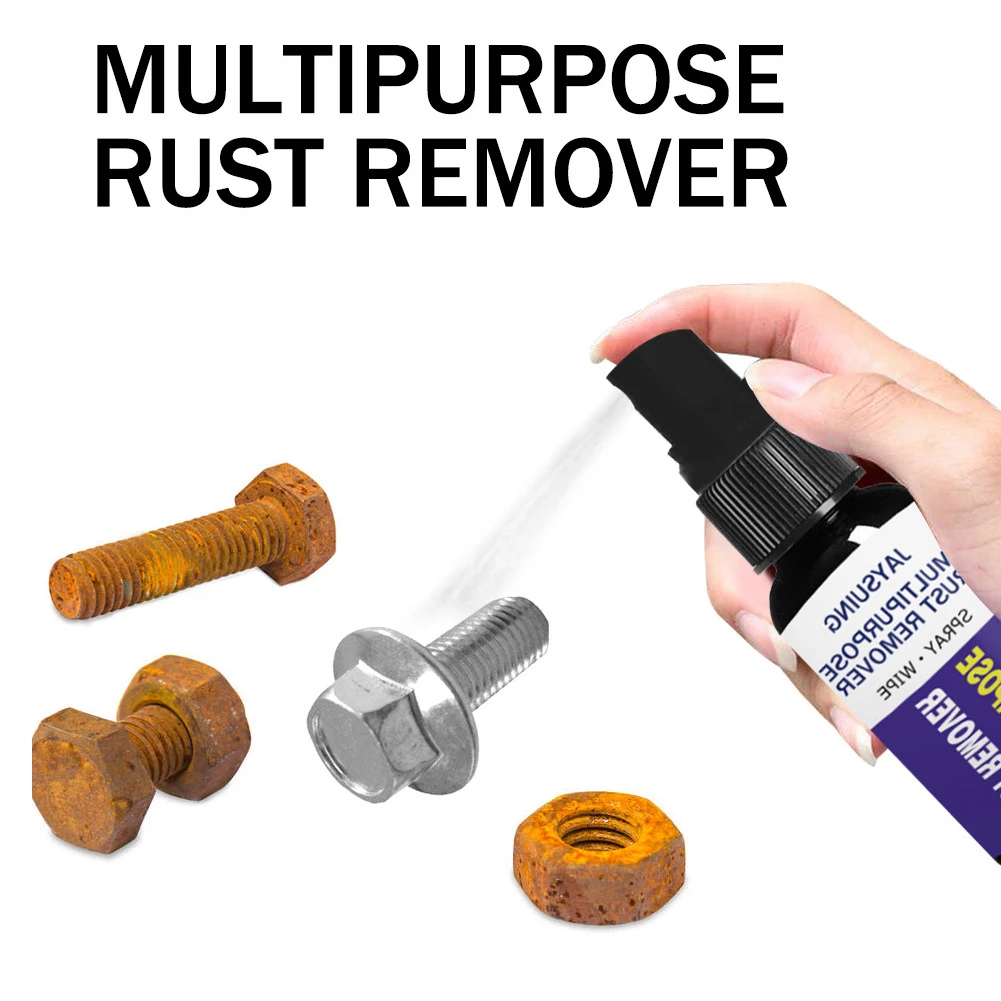 30ml Multifunction Rust Remover Derusting Spray Surface Repair Paste Brightening Clean Polishing Agent Tool Practical Portable