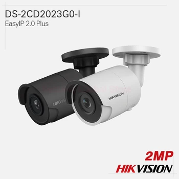 

Hikvision Original IP Camera DS-2CD2023G0-I EasyIP 2.0 Plus fixed lens 2MP H.265+ EXIR Mini Bullet All-metal IP67 120dB WDR