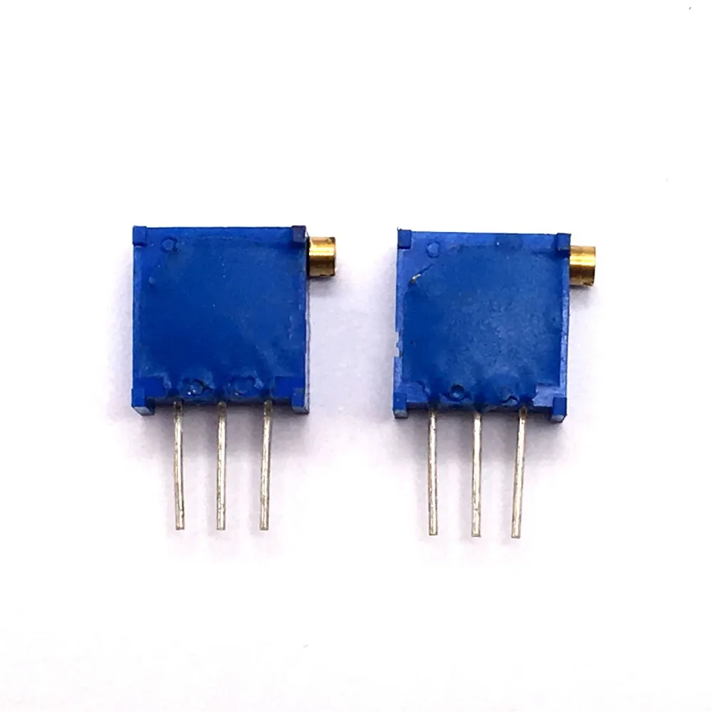 50PCS 3296 3296X Potentiometer Variable Resistor Trimpot Trimmer 1K 2K 5K 10K 20K 50K 100K 200K 500K 1M ohm 100R 200R 500R