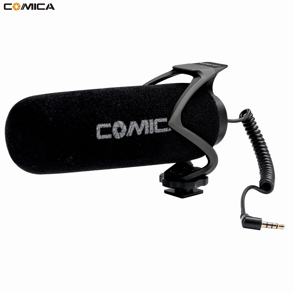 Comica CVM V30 Lite видео Запись микрофон на камеру/телефон для Canon Nikon Sony DSLR видеокамера