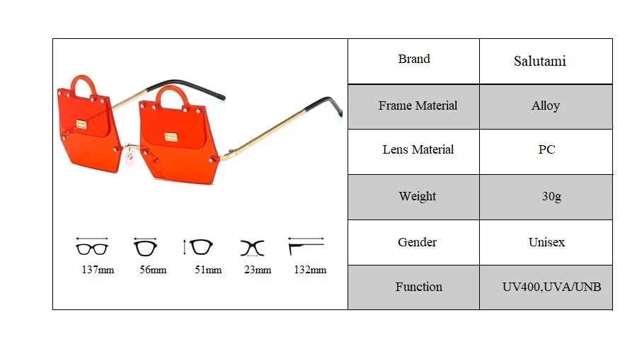 Новинка, Шикарные солнцезащитные очки в форме сумочки для женщин, роскошный бренд, сплав, квадратная сумка, солнцезащитные очки для женщин, сексуальные очки с заклепками