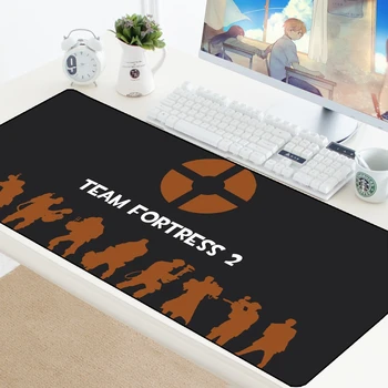 

Team Fortress 2 gamer mouse pad Large Mousepad Mat Gaming Anti-slip Natural Rubber Grande Game Padmouse Office Desk Computer Pad