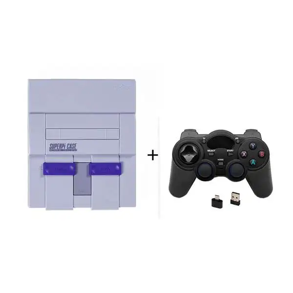 Kit 2 Raspberry Pi 3B игровая консоль для видеоигр Retroflag SUPERPi-U поддержка игровой консоли HDMI tv с игровым контроллером и 10000+ играми - Цвет: Kit 2