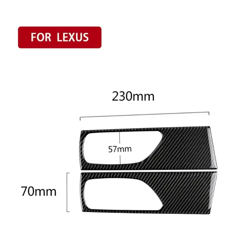 Углеродное волокно центральной консоли воздуха Conditiong CD панель накладка для LEXUS IS250 LHD внешняя гибкость и внутренняя жесткость - Название цвета: c